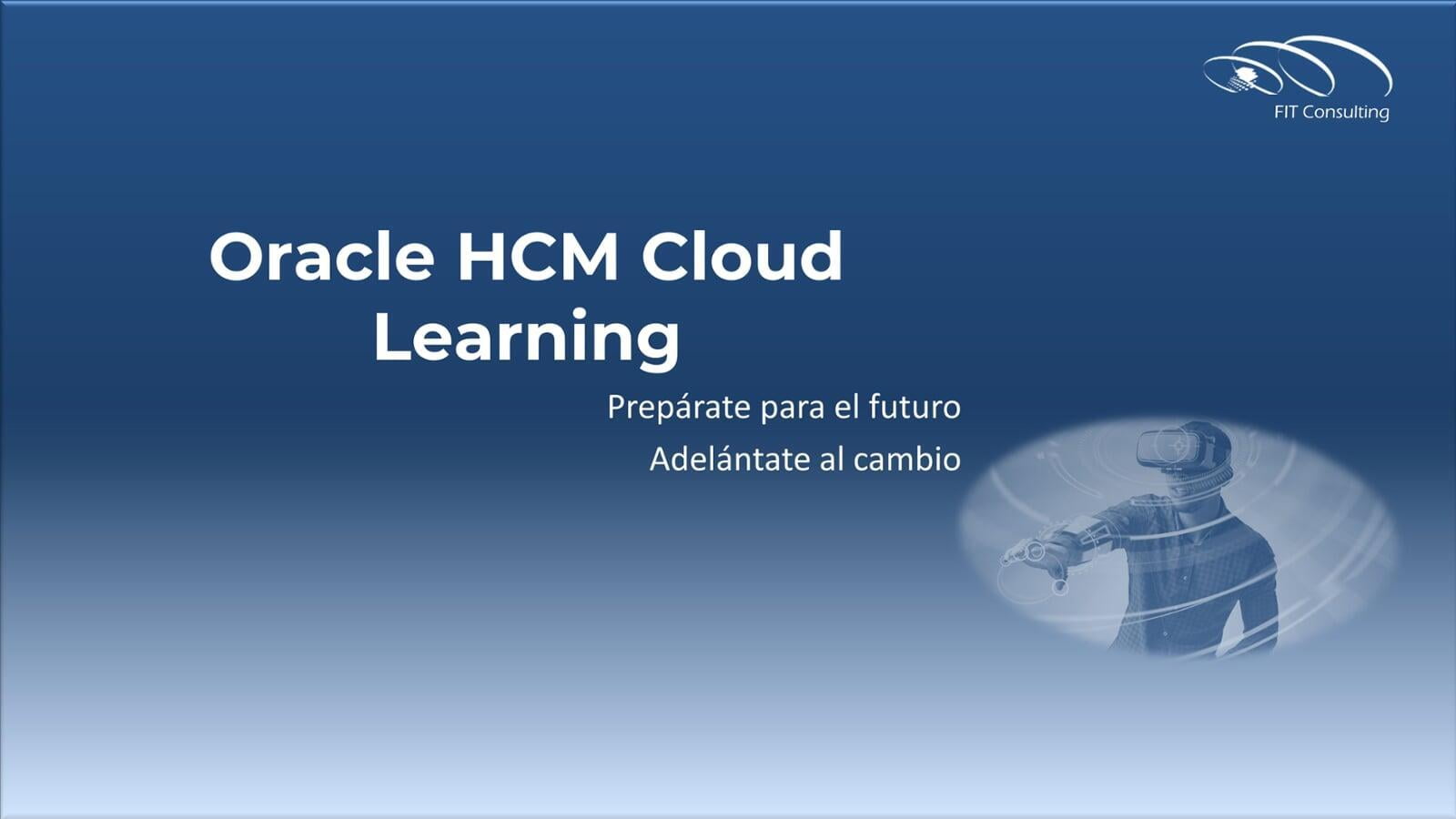 Oracle HCM Learning Cloud- Descripción de la solución